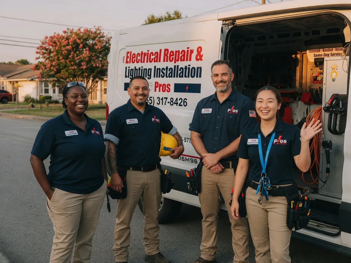 Licensed Electrician company in Hume, IL